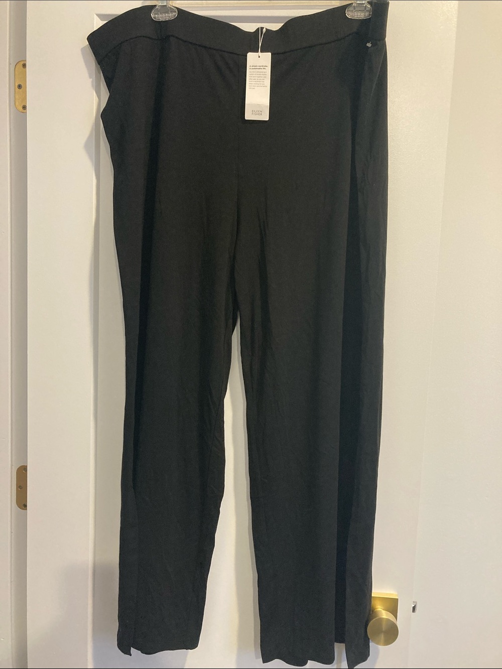 Eileen Fisher Classic Black Dress Pants Plus Size 3X